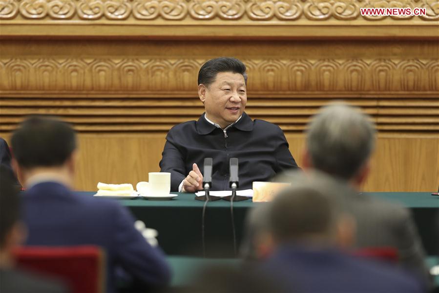 Xi Stresses Unswerving Support for Development of Private En
